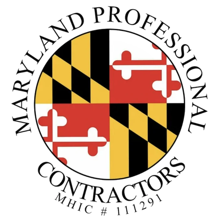 Maryland Professional Contractors remodeling project